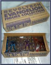 Evangelion - Evangelion Clear Color Set from Revoltech - Limited Editions manufactured by Kaiyodo [Front]