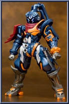 Overman - Xan (Blue) from Revoltech - Limited Editions manufactured by Kaiyodo [Loose]