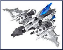 Strato Flyer from Revoltech - Assemble Borg manufactured by Kaiyodo [Loose]