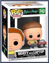 Morty with Laptop from Rick and Morty - Pop! Vinyl Figures manufactured by Funko [Front]
