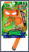 Michelangelo from Rise of the Teenage Mutant Ninja Turtles - Ninja Gear manufactured by Playmates [Front]