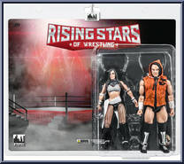 Sami Callihan / Ivelisse from Rising Stars of Wrestling - 2-Packs manufactured by Figures Toy Company [Front]