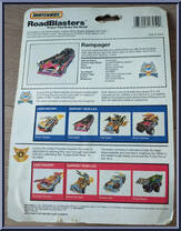 Rampager from RoadBlasters - Basic Series manufactured by Matchbox [Back]