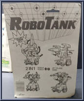 RoboTank (Gray) from RoboTank - Basic Series manufactured by Unknown [Back]
