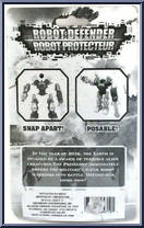 Robot (Purple / Gray) from Robot Defender - Basic Series manufactured by Greenbrier [Back]
