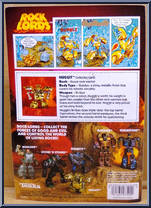 Nuggit from Rock Lords - Heroic Rock Lords manufactured by Tonka [Back]