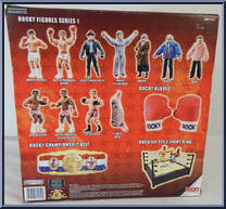 Title Fight Ring (Rocky) from Rocky - Accessories manufactured by Jakks Pacific [Back]