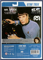 Mr. Spock (55th Anniversary) from Sci-Fi - Star Trek manufactured by Mego 2018 [Back]