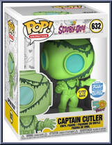 Captain Cutler (Glow in the Dark) from Scooby-Doo! - Pop! Vinyl Figures manufactured by Funko [Front]