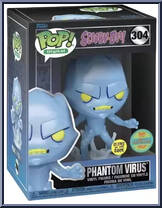 Phantom Virus (NFT Release) (Glows In The Dark) from Scooby-Doo! - Pop! Digital manufactured by Funko [Front]
