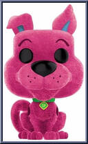 Scooby-Doo (Flocked) (Magenta) from Scooby-Doo! - Pop! Vinyl Figures manufactured by Funko [Loose]