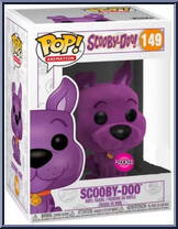 Scooby-Doo (Flocked) (Purple) from Scooby-Doo! - Pop! Vinyl Figures manufactured by Funko [Front]