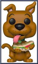 Scooby-Doo (Sandwich) from Scooby-Doo! - Pop! Vinyl Figures manufactured by Funko [Loose]