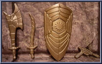 Pinsor and Battle Beetle from Sectaurs - Warriors Of Symbion - Beasts manufactured by Coleco [Loose]