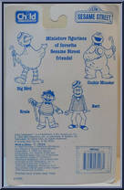 Big Bird from Sesame Street - Mini Pals manufactured by Child Dimension [Back]