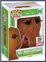 Mr. Snuffleupagus (Deluxe) (Flocked) from Sesame Street - Pop! Vinyl Figures manufactured by Funko [Front]