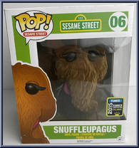 Snuffleupagus (Flocked) from Sesame Street - Pop! Vinyl Figures manufactured by Funko [Front]