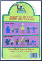 Big Bird from Sesame Street - Poseable manufactured by Tara Toy [Back]