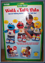 Walk & Talk Big Bird from Sesame Street - Plush manufactured by Tyco [Back]