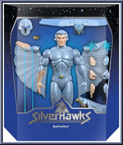 Quicksilver from SilverHawks - Ultimate manufactured by Super7 [Front]