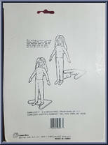 Girl #5 from Simplicity Fashion Designer Dolls - Basic Series manufactured by Lanard Toys [Back]