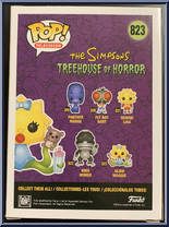 Alien Maggie from Simpsons - Pop! Vinyl Figures manufactured by Funko [Back]