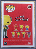 Mr. Burns from Simpsons - Pop! Vinyl Figures manufactured by Funko [Back]