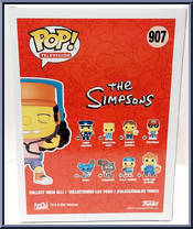 Otto Man from Simpsons - Pop! Vinyl Figures manufactured by Funko [Back]