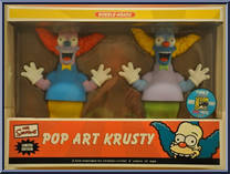 Pop Art Krusty (Blue Shirt / Purple Shirt) Action Figure