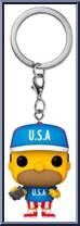 U.S.A. Homer Action Figure