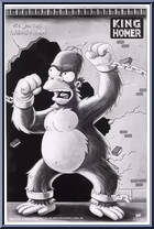King Homer (Treehouse of Horror III) from Simpsons - Plush manufactured by Jakks Pacific [Back]