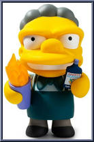 Flaming Moe from Simpsons - Mini manufactured by Kidrobot [Loose]