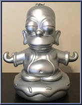 Homer (on Donut) from Simpsons - Mini manufactured by Kidrobot [Loose]