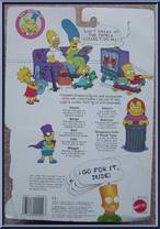 Bartman from Simpsons - Basic Series manufactured by Mattel [Back]