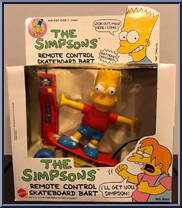 Skateboard Bart Action Figure