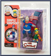 Simple Simpson (Pieman & Cupcake Kid) from Simpsons - Series 1 manufactured by McFarlane [Front]
