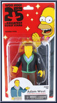 Adam West from Simpsons - Series 5 manufactured by Neca [Front]
