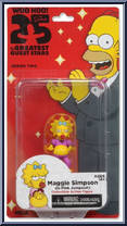 Maggie Simpson (in Pink Jumpsuit) from Simpsons - Series 2 manufactured by Neca [Front]