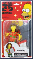 Weird Al (Red Shirt) from Simpsons - Series 4 manufactured by Neca [Front]
