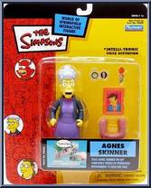 Agnes Skinner from Simpsons - Series 16 manufactured by Playmates [Loose]