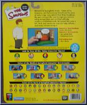 Brad Goodman from Simpsons - All-Star Voices - Series 2 manufactured by Playmates [Back]