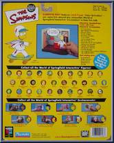Bart Simpson (Daredevil) from Simpsons - Series  8 manufactured by Playmates [Back]