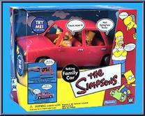 Family Car from Simpsons - Vehicles manufactured by Playmates [Loose]