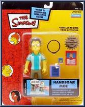 Handsome Moe from Simpsons - Series 15 manufactured by Playmates [Loose]