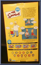 Homer from Simpsons - Interactive Doll manufactured by Playmates [Back]