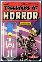 Skeleton Marge (Treehouse of Horror) from Simpsons - ReAction Figures manufactured by Super7 [Front]