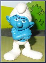 Grouchy Smurf from Smurfs - Movie Smurfs manufactured by Peyo [Loose]