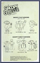 Beach from Snoopy & Belle - Snoopy Outfits manufactured by Knickerbocker [Back]