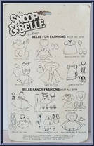 Jewels from Snoopy & Belle - Belle Outfits manufactured by Knickerbocker [Back]