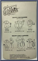 Sport from Snoopy & Belle - Snoopy Outfits manufactured by Knickerbocker [Back]